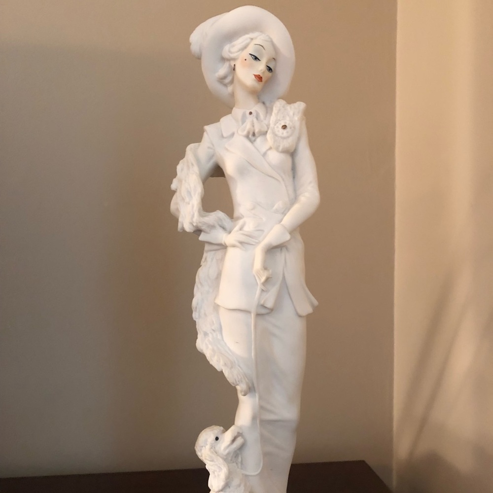 Giuseppe Armani White Ceramic Statue